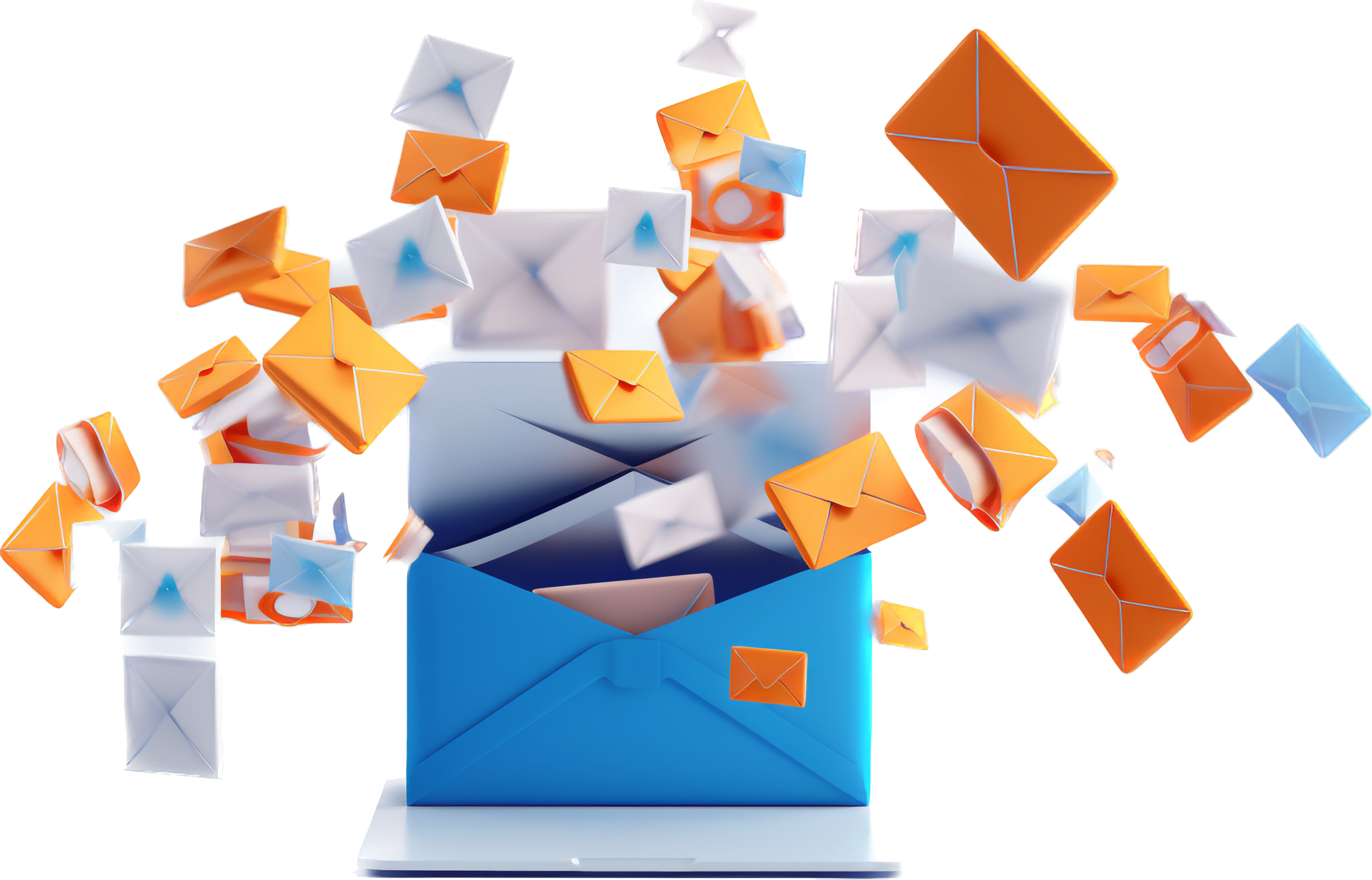 Correo empresarial ilustración